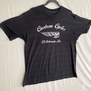 Vintage custom cycles El Sobrante, CA t shirt motorcycles